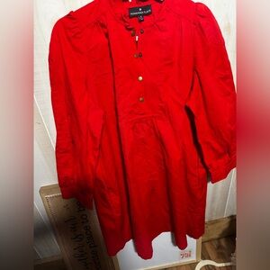 Pomander Place Red Dress